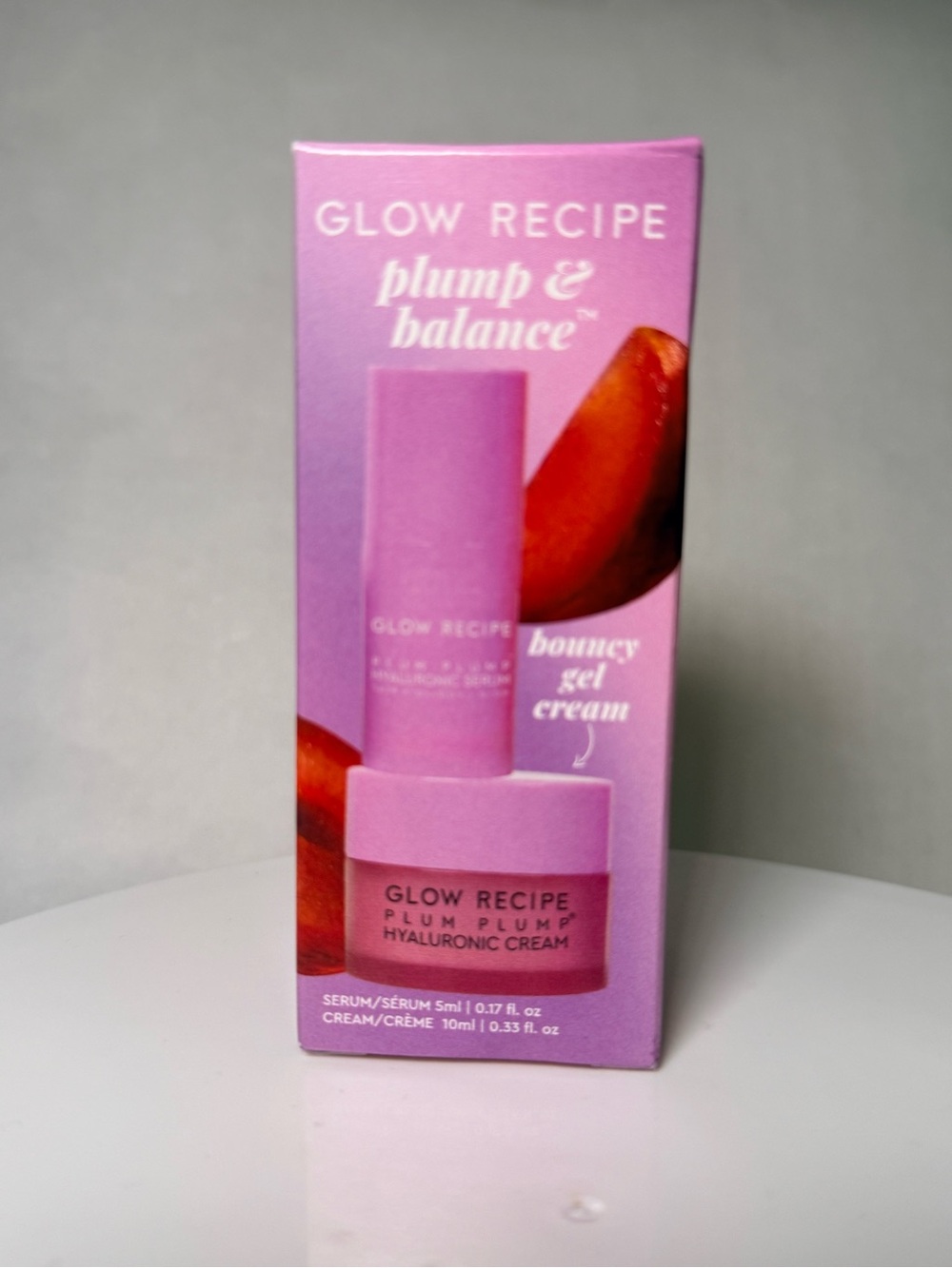 Glow Recipe Plum Plump Hyaluronic Cream set